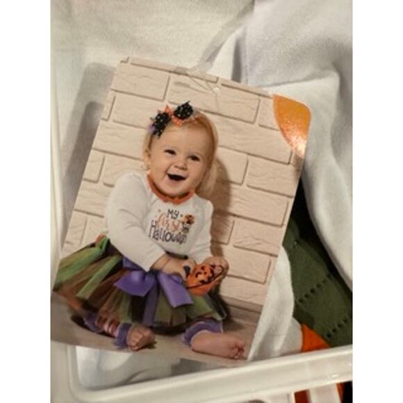 NEW Baby Girl My First Halloween Costume 3-PC Outfit Set 3 Months - Picture 5 of 8